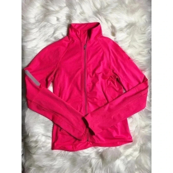 ⭐️5 for $25⭐️ Hot Pink Active Zip-up - Picture 1 of 3